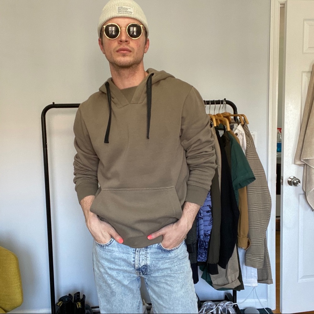 Club Monaco Logo String Hoodie